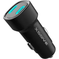 COFI 1453 40W PD Schnellladekabel fürs Auto - Schwarz