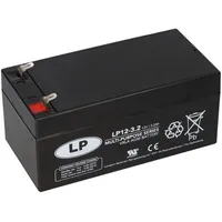 Landport Bleiakku 12V 3,2Ah AGM Batterie NSA LP12-3,2 T1