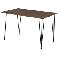 [en.casa] Esstisch Kiel 120x70 cm Walnuss-Optik