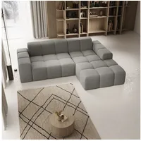 Juskys Sofa Merano Rechts - Ecksofa 3 Sitzer, Couch,