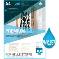 Skullpaper Transferpapier Inkjet, DIN A4, T-Shirt-Folie für helle Textilien,