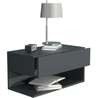 VCM Wandschublade Wand Hänge Nachttisch Usal XL 60cm