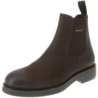 GANT Prepdale dark brown Leder für Herren, braun, 45