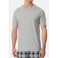 SCHIESSER Mix & Relax T-shirt Grau Baumwolle X-Large Herren
