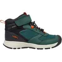 Keen Skua Mid Waterproof Wanderstiefel, Ponderosa Pine/Gold Flame, 35