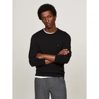 Tommy Hilfiger Herren, Pullover Essential Cotton Crew Neck aus