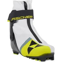 Fischer Carbonlite Skate Langlaufschuhe - Neon Yellow / White