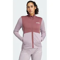Adidas Terrex Multi Light Fleecejacke Preloved Fig / Burgundy