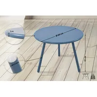 CLP Couchtisch Minot blau