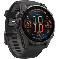 Garmin fenix 8 AMOLED 43 mm sapphire, schwarz /