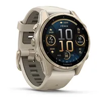 Garmin fenix 8 AMOLED 43 mm sapphire, nebelgrau /
