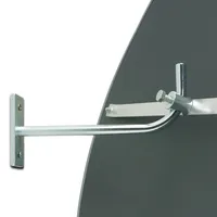 MORAVIA Wandarm 550 mm für Beobachtungsspiegel aus Acryl dreieckig