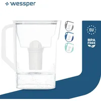 Wessper D3 Slim Wasserfilter weiß 2,7 L