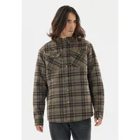 Whistler Flannellhemd Tauron braun 4XL