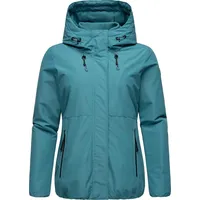 Ragwear Damen warme wasserdichte und atmungsaktive Winterjacke kurz mit