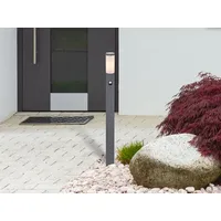 MeineWunschleuchte LED Wegeleuchte mit Bewegungsmelder in Anthrazit - Opal,