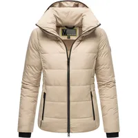 Marikoo Damen, Winterjacke (XS-6XL) - Steppjacke hochstehender gefütterter Kragen