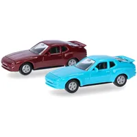 HERPA 012768-004 H0 PKW Modell Porsche 944, rot und
