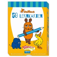 Trötsch Verlag Troetsch Die Maus Lernkarten schreib und wisch