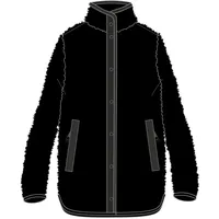 CMP CMP, LONG JACKET, 34P0666, Basic Black, D38, Woman