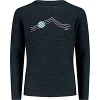 CMP CMP, Kid G T-Shirt, 33N2245, Basic Black, 116,
