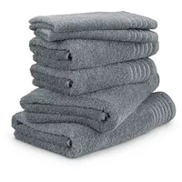 Möve New Classic Handtuchset 6-tlg. grau