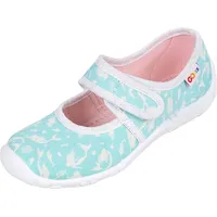 Sarcia.eu LEMIGO blassgrüne Mädchen Hausschuhe mit Klettverschluss 30 EU