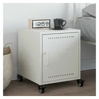 VidaXL Nachtschrank 36 x 39 x 43,5 cm Weiß