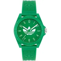 Adidas Unisex Uhr Project Four Kunststoff Grün