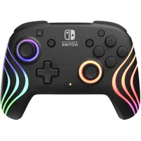 PDP Afterglow Wave Wireless Controller schwarz Switch, Switch OLED