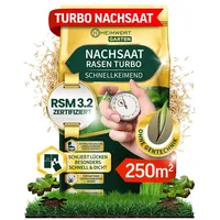 HEIMwert Rasensamen Nachsaat Grassamen schnellkeimend (5kg)