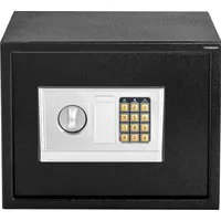 Stamony Möbeltresor klein Tresor Safe Schranktresor Zahlenschloss Möbelsafe 38x