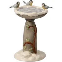 GOEBEL Figur Winterliches Vogelbad - Winterwald Weihnachten