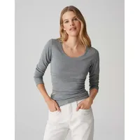 Opus Langarmshirt SORANA - Grau - XXL