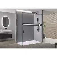 Bernstein Eckdusche mit Schiebetür Soft-Close DX906 FLEX - 8