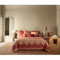 BASSETTI Bettwäsche ISOLABELLA in Rot + Gr.: 155x220 cm