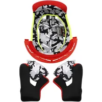 LS2 Mx437 Evo Junior Innenpolsterung - Red - M