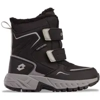 Lotto ALSTYNE TEX K Halblange Stiefel, Black/Grey, 29 EU