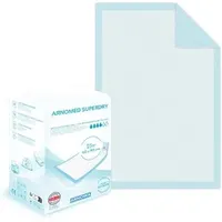 Arnomed 25x ARNOMED Inkontinenzunterlage Einweg , saugfähige Krankenunterlagen 60x90cm,