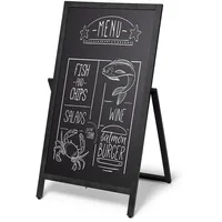 Showdown Displays Showdown Kundenstopper Flip 55x105cm sw