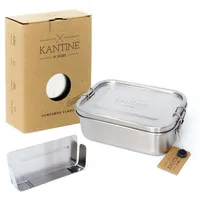 Kantine 51° Nord Lunchbox Classic 800ml aus Edelstahl, Auslaufsichere