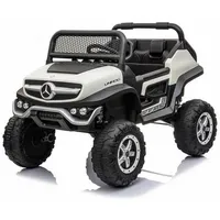 INJUSA Elektroauto für Kinder Injusa Mercedes Unimog Mini Schwarz