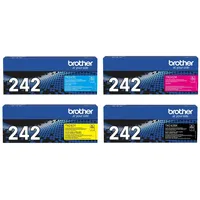 Brother Original TN-242 Toner - 4er Multipack (TN242C, TN242M,