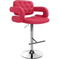 CLP Barhocker Dublin Stoff rot