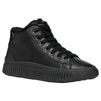 GEOX Mädchen J Laquinny Girl G Sneaker, Schwarz, 29