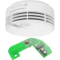 Hekatron Genius Plus X Modell 2020 Weiß inkl. 10