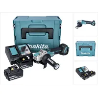 Makita DGA 521 RTX1J inkl. 2 x 5,0 Ah