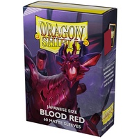 Dragon Shield DS60J Matte - Blood Red