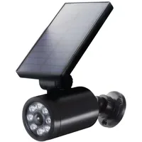 Maclean Brackets Maclean Solar Kamera-Attrappe Schwarz