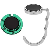 Kwmobile Taschenhalter für Tisch - 2X Faltbare Antirutsch Handtaschenhalter